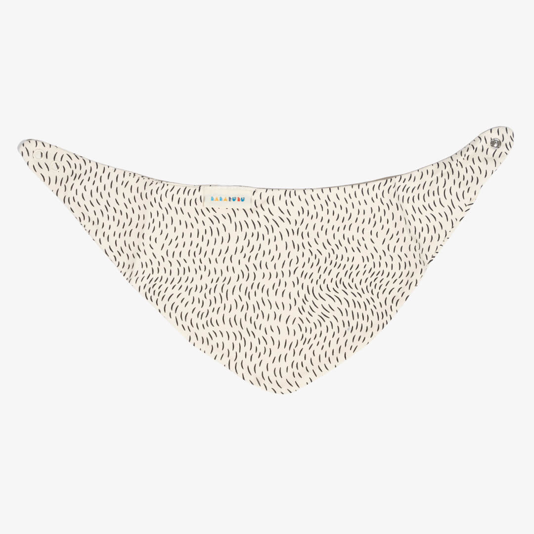 Vorderseite des Halstuch für Babys aus der FUR Kollektion