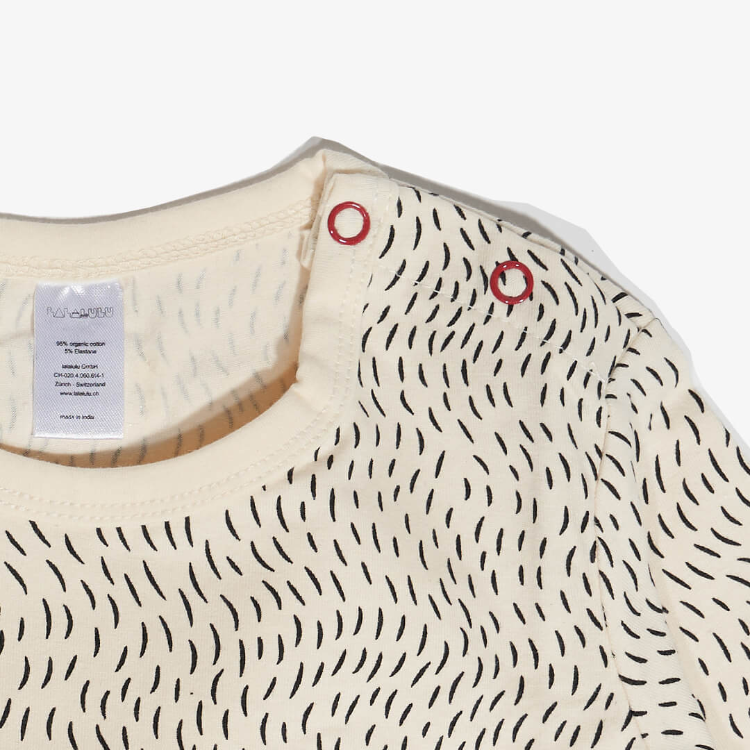 Vorderseite des Shirt für Babys aus der FUR Kollektion